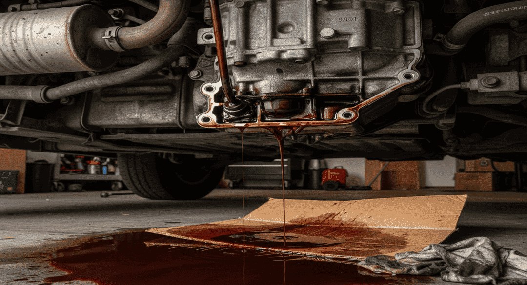 Overfilled your transmission fluid