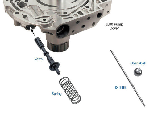 Pressure Regulator Valve Kit Updated 6L45 6L50 6L80 6L90
