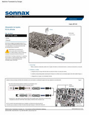 Bypass Blocker Valve Kit Sonnax 6R140 2011/16