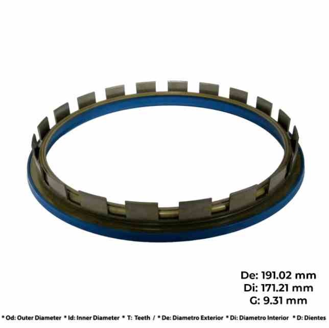 Piston Bonded Hi-Per Blue 2-6 6L45 6L50