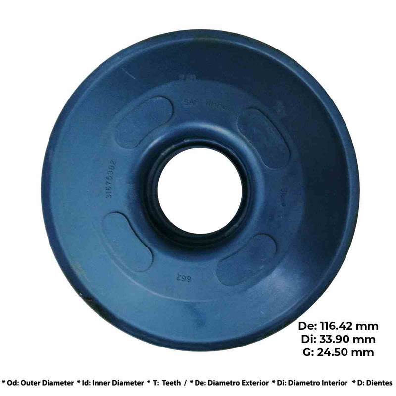 Piston Bonded Hi-Per Blue 4-5-6 6L45 6L50