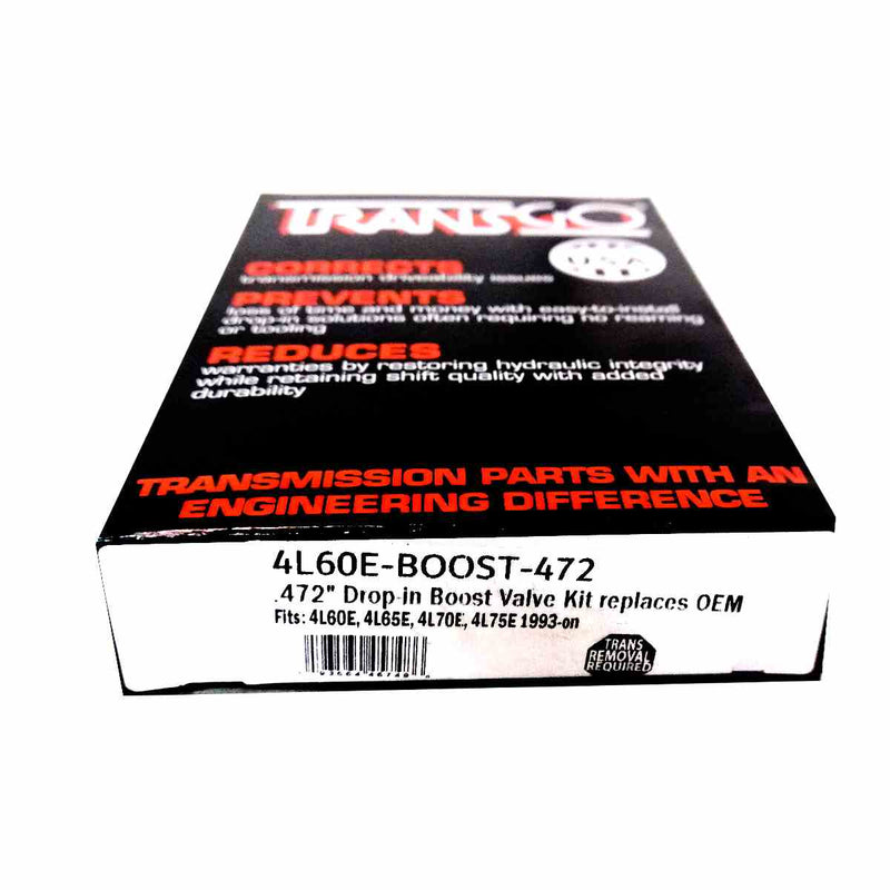 Transgo Boost Valve .472in Original Size for Pump 1993/UP 4L60E 4L65E 4L70E 4L75E