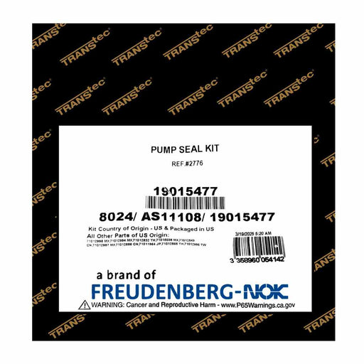 Power Steering Pump Seal Kit Ford Lincoln Mazda Mercury