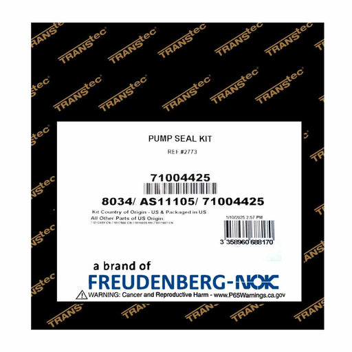 POWER STEERING PUMP SEAL KIT WITH METAL SEAL FORD - Suntransmissions