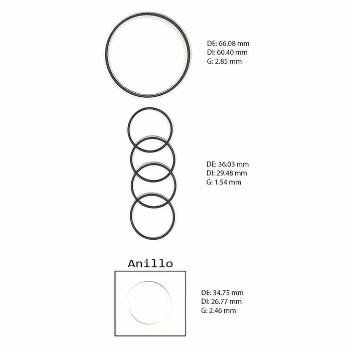 Power Steering Gear Seal Kit Acura SLX Honda Passport Isuzu Amigo Pickup Rodeo Trooper Nissan NP300 