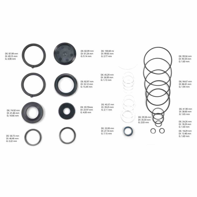 Kit completo de juntas de engranaje de dirección asistida Zf 8095