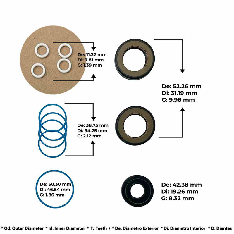 Power Steering Rack and Pinion Kit Transtec Ford F150 Expedition Lincoln Mark LT 2011/12