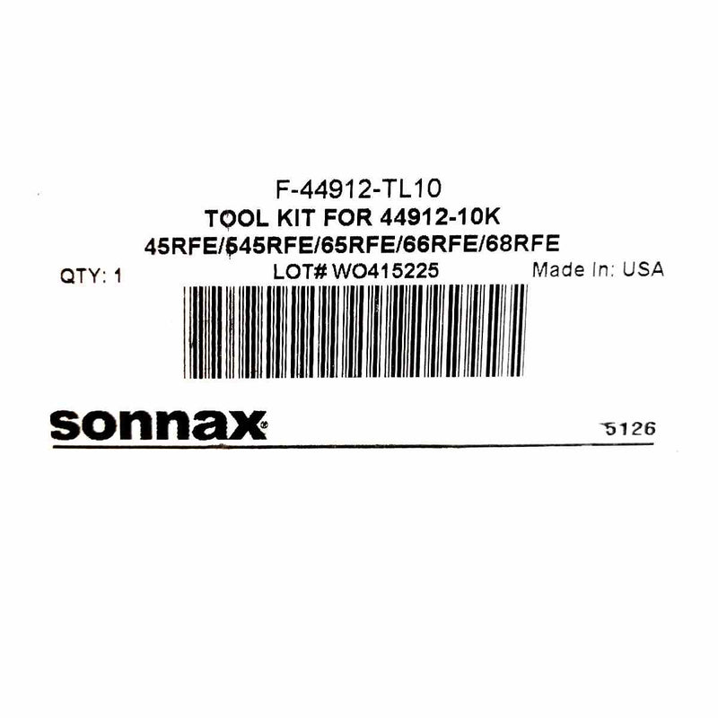 Sonnax Tool Kit For 44912-10K y 44912-15K 45RFE 5-45RFE 65RFE 66RFE 68RFE