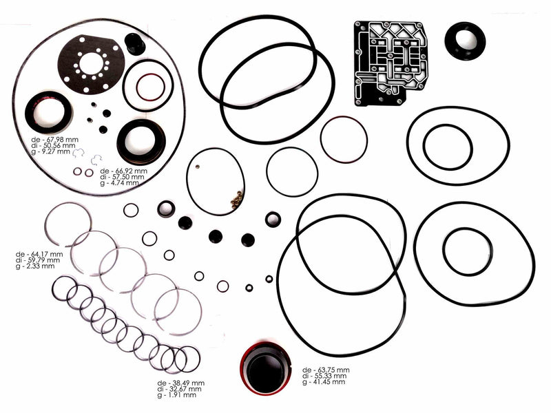 Overhaul Kit Transtec with Pistons without Pan Gasket 45RFE 1999/05