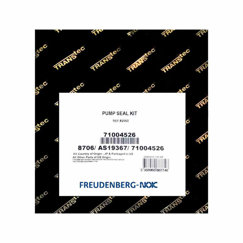 Power Steering Pump Seal Kit Transtec Cherokee 3.7L 4.7L 2005/06