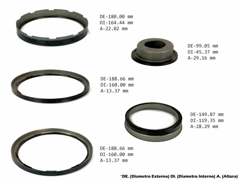 Piston Kit Transtec 6T30 6T35 2017/UP