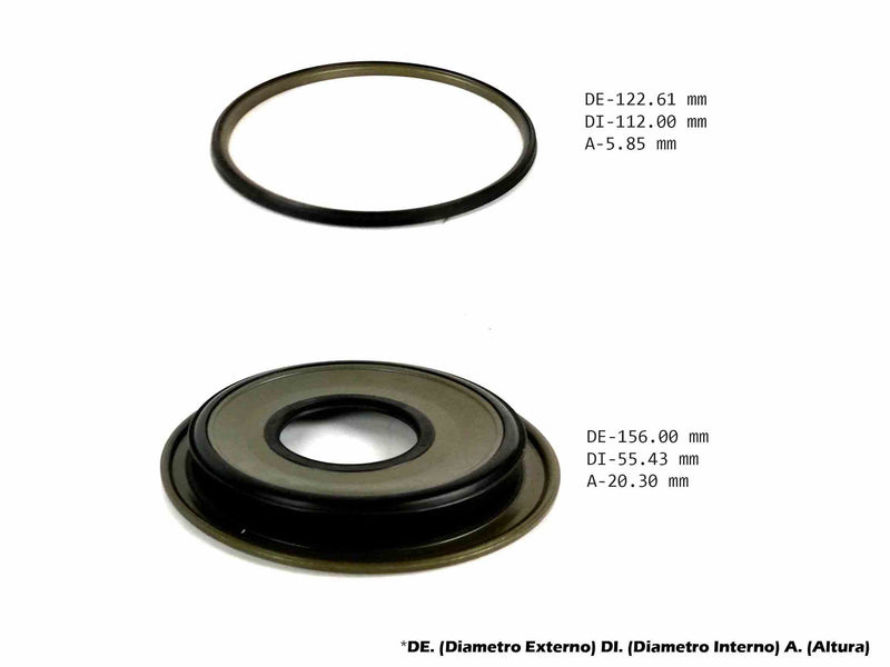 Piston Kit Transtec ZF9HP48 948TE 2011/UP