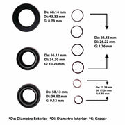 Overhaul Kit SPCA SP5A SXEA SPAA SMMA BRZA MPCA MZ2A MP5A GNBA M5PA GNCA