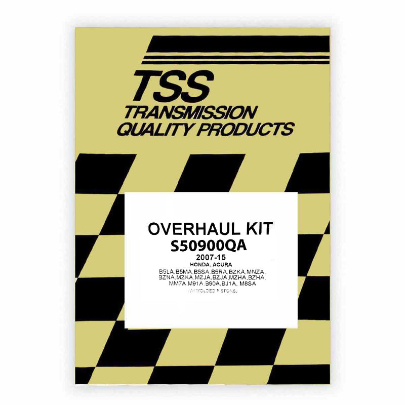Overhaul Kit without Pistons B5SA B5LA B5MA B5RA BZKA MNZA BZNA MZKA MZJA BZJA MZHA BZHA - Sun Transmissions