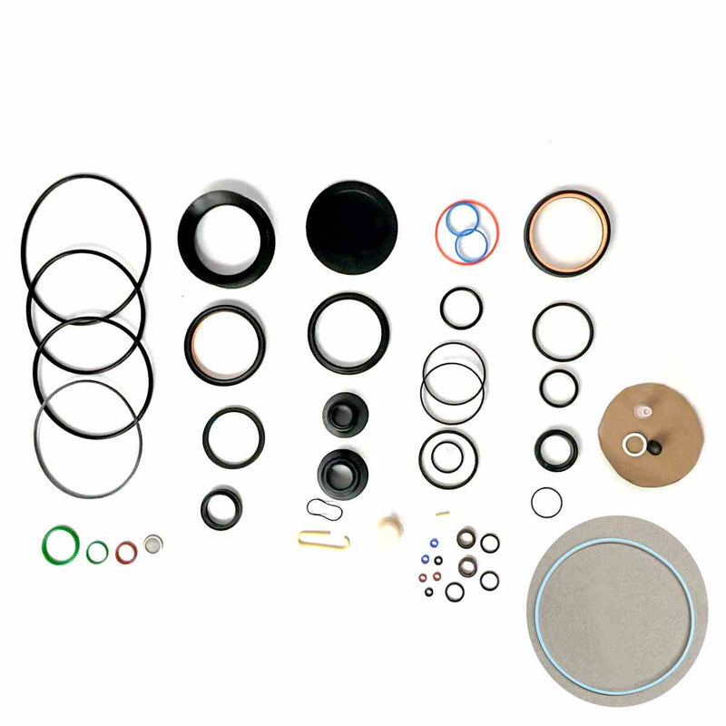 Kit completo de sellos de engranajes de dirección asistida Rh Sheppard M110 con eje de sector estilo pestaña de retención en negrita