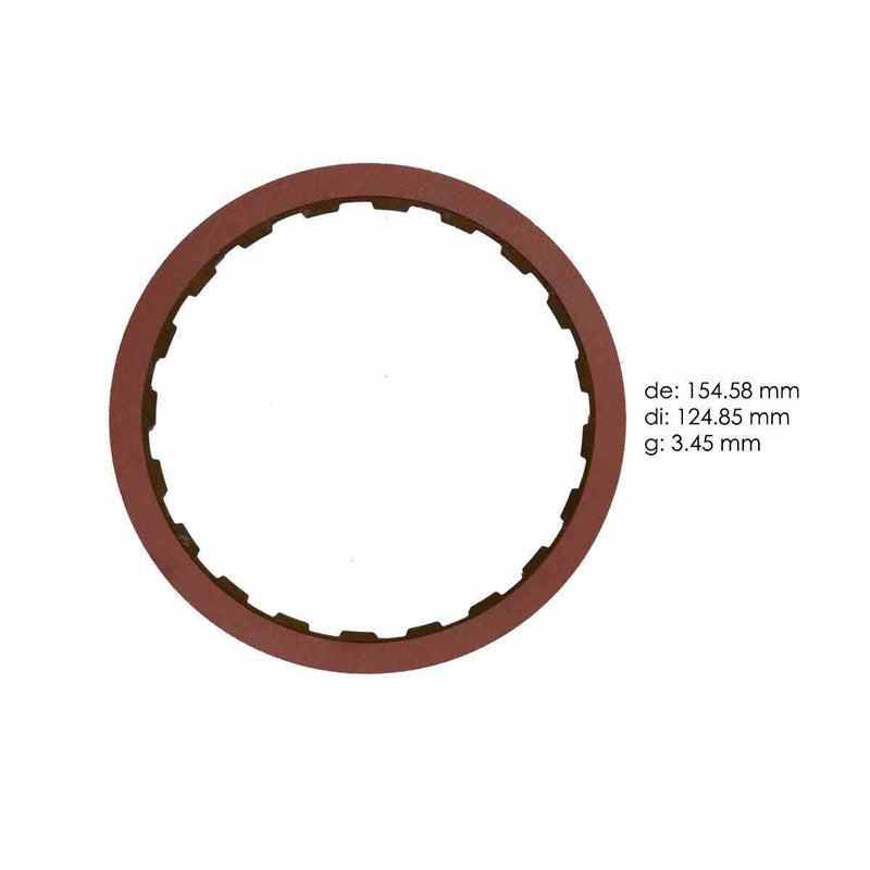 Friction Plate Raybestos 3rd-4th Clutch .062 HP Stage-1 Red TH700 TH700-R4 4L60E 4L65E 4L70E