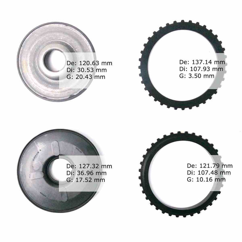 Apply Piston Kit 4th-5th-6th Clutch High Capacity 6L80 6L90 MYC MYD LY6