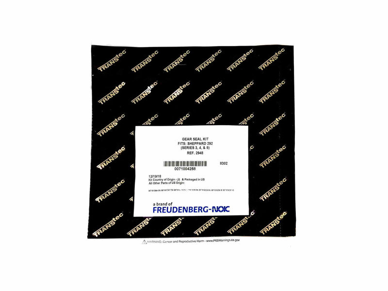 Complete Gear Seal Kit Transtec RH SHEPPARD M80