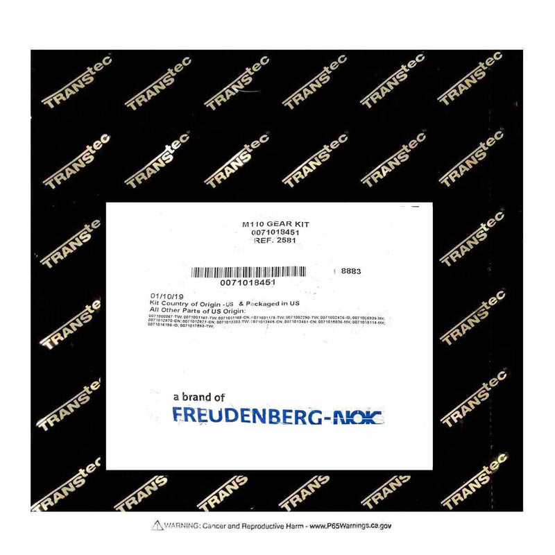 Kit completo de sellos de engranajes de dirección asistida Rh Sheppard M110 con eje de sector estilo pestaña de retención en negrita