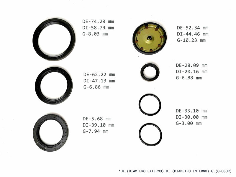 Axel Seal Kit Transtec DSG DQ200 0AM