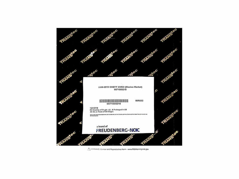 Power Steering Rack and Pinion Kit Chevrolet Aveo 2008/13