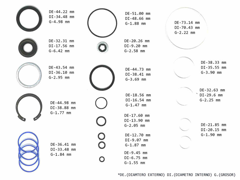 Power Steering Gear Seal Kit Toyota 4Runner Pick-Up 4X4 T100