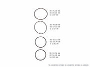 Power Steering Gear Seal Kit Nissan D21 Truck 1986/97 Frontier 1998/99