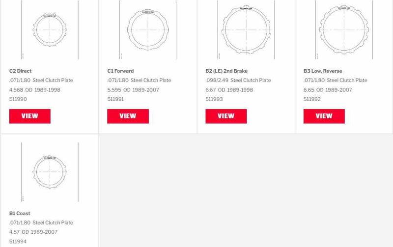 Steel Pack AW50-40LE AF14-20 AF14 1989/99