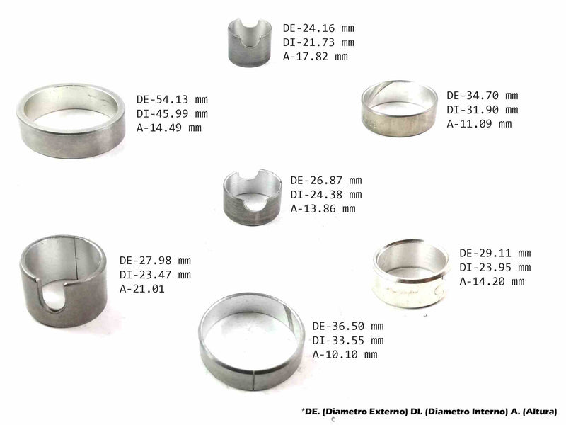 Bushing Kit (7) RL4F02A RE4R02A 