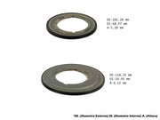 Piston Kit (2) Transtec A6MF1 A6MF2 2009/UP 