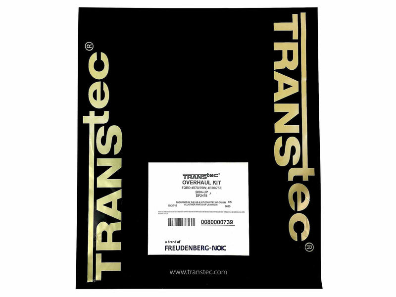 Overhaul Kit Transtec with Duraprene Pan Gasket 4R70W 4R70E 4R75W 4R75E 2004/UP